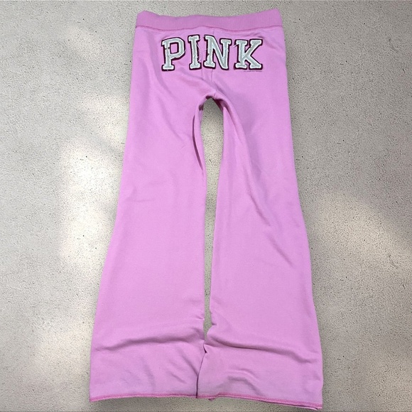 !! SOLD DO NOT BUY !! Vintage Victoria's Secret PINK Flare Pants - Picture 1 of 6